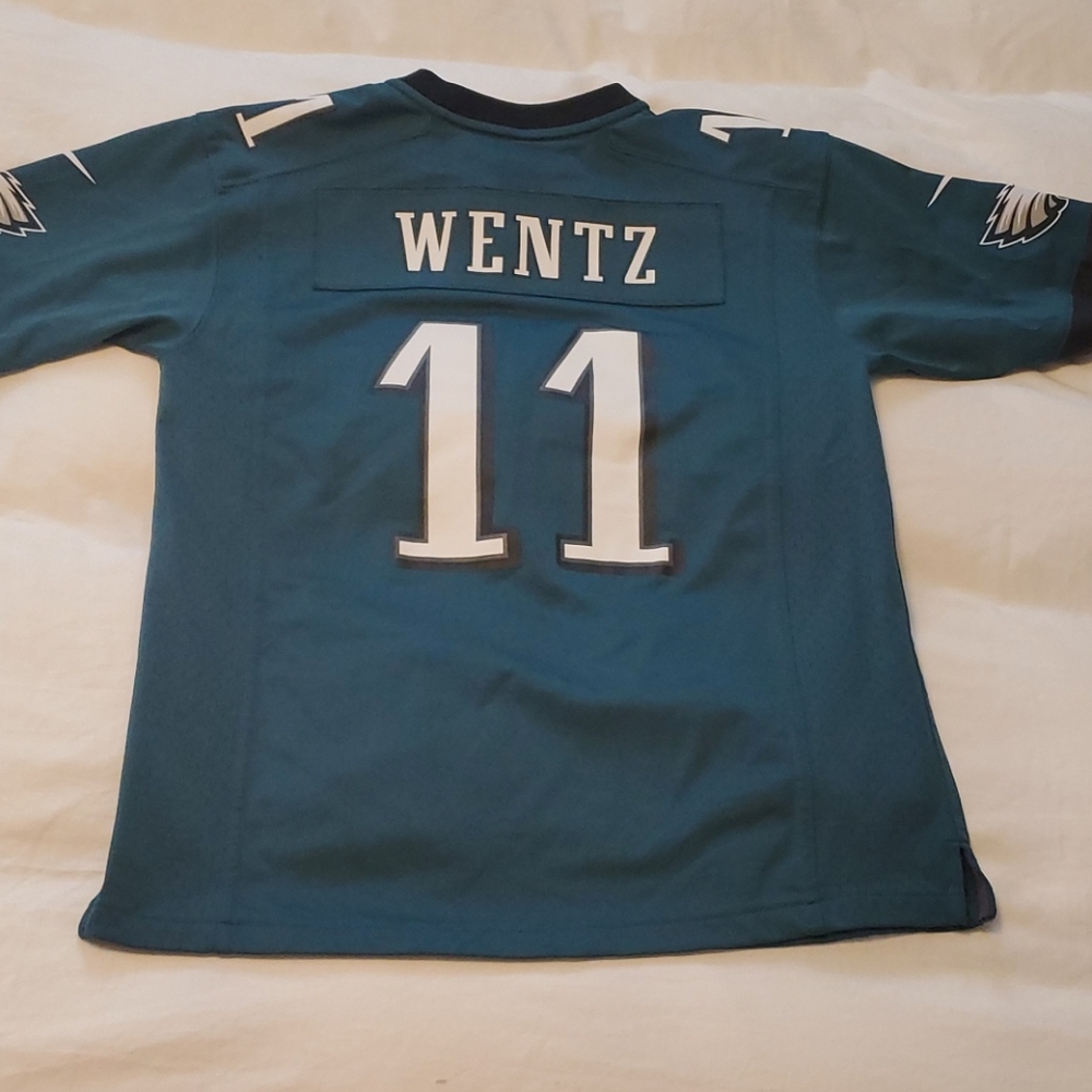 NFL Players Eagles Wentz Jersey #11 large